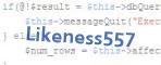verification code