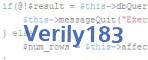 verification code